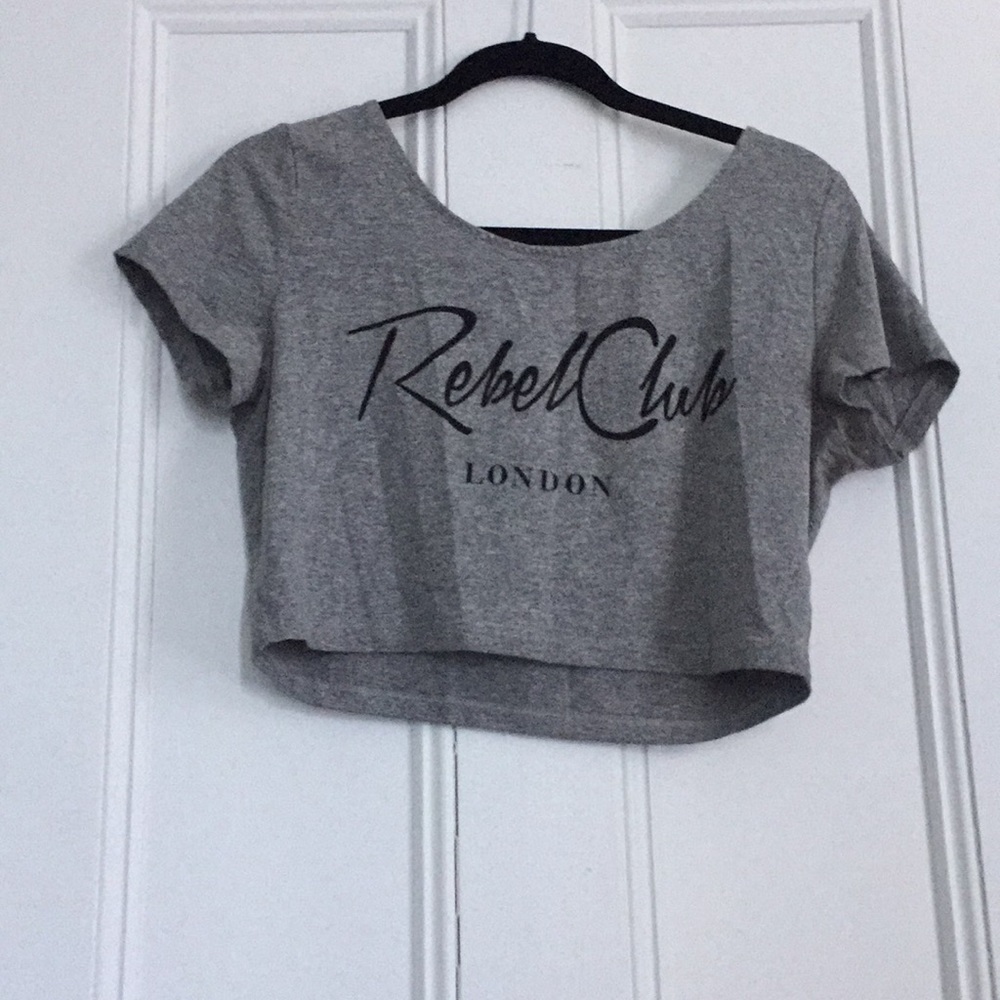 H and M crop top